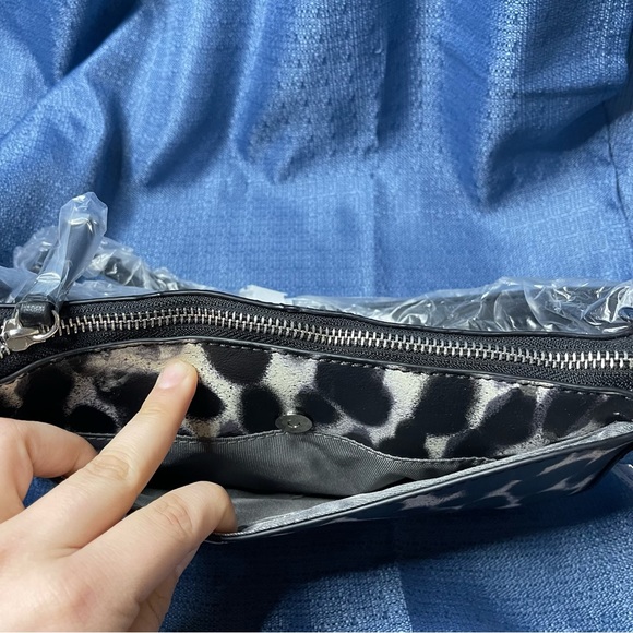 Alfani Animal Print Small Crossbody - Picture 4 of 6